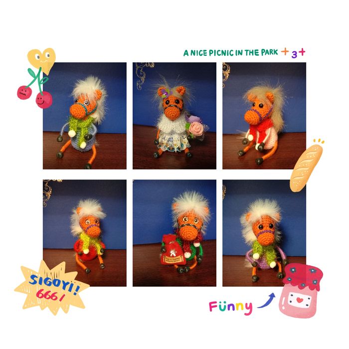 Вязаные игрушки ручной работы