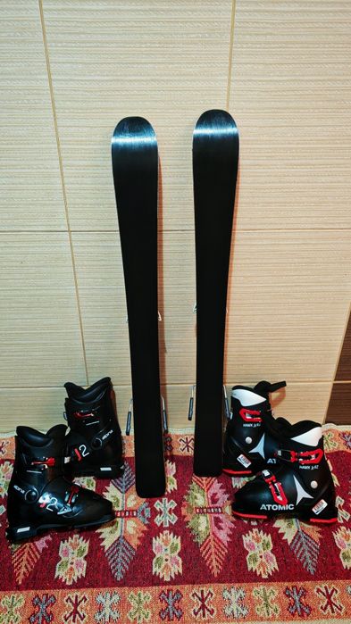 Set schiuri atomic j2 90 cm-clapari ski