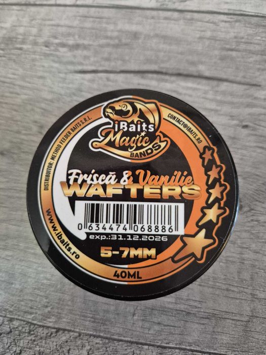 Set 6 arome  iBaits Magic Wafters  5x7 mm