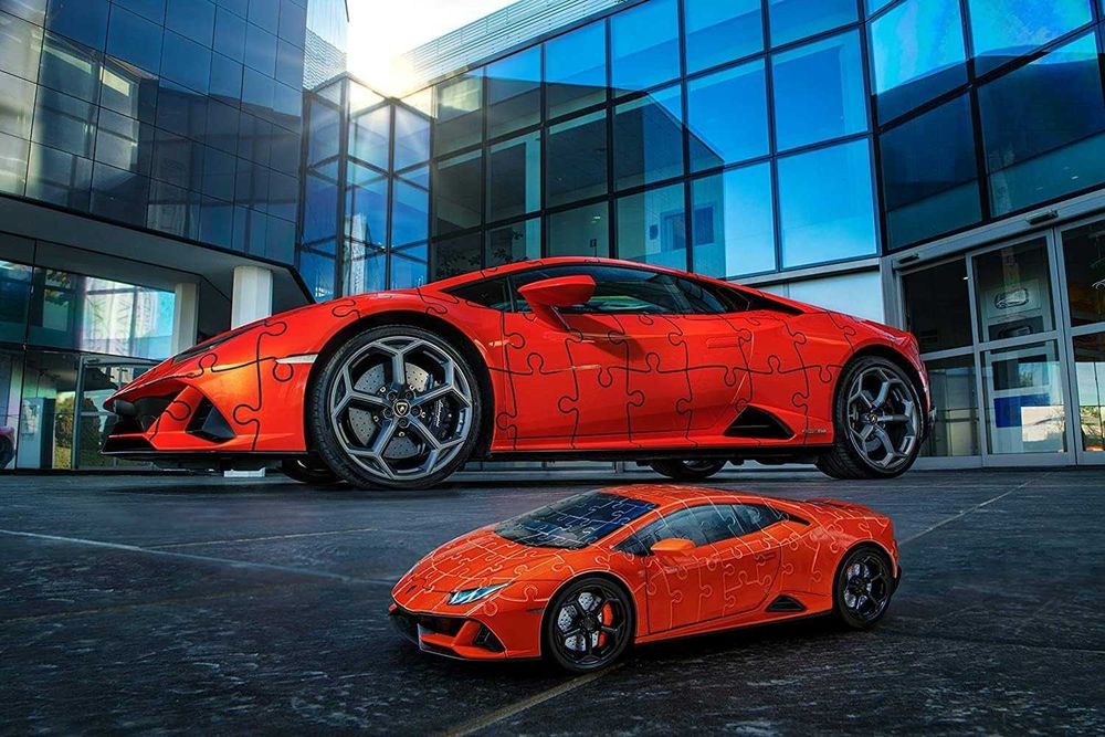 Ravensburger 3D пъзел модел на Lamborghini Huracan EVO