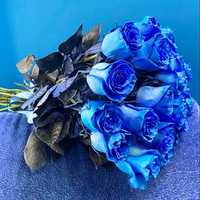 Шикарные синие розы