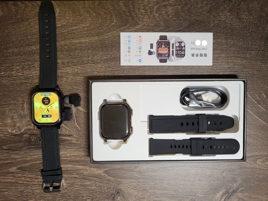 Casti Audio HD HiFi  + Ceas Smart HQ