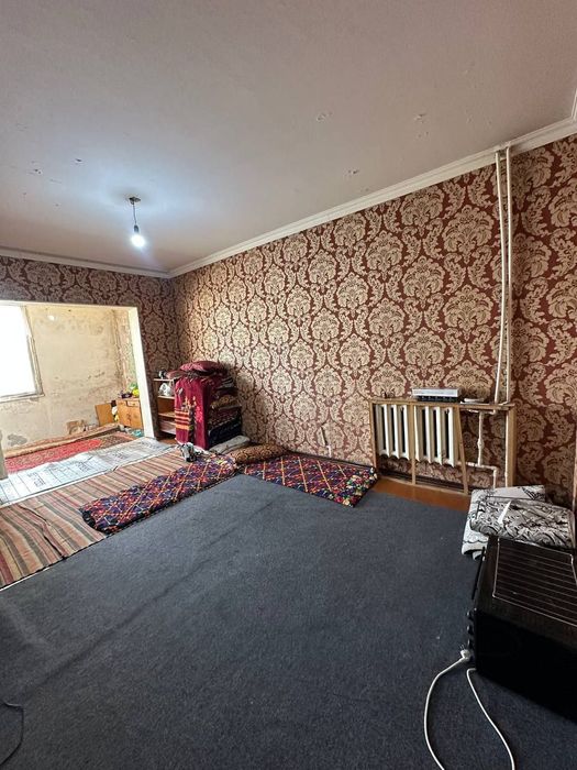 Куйлюк массив 5. 2-х комнатная. 4-й этаж. 58м². 2×6- балкон.