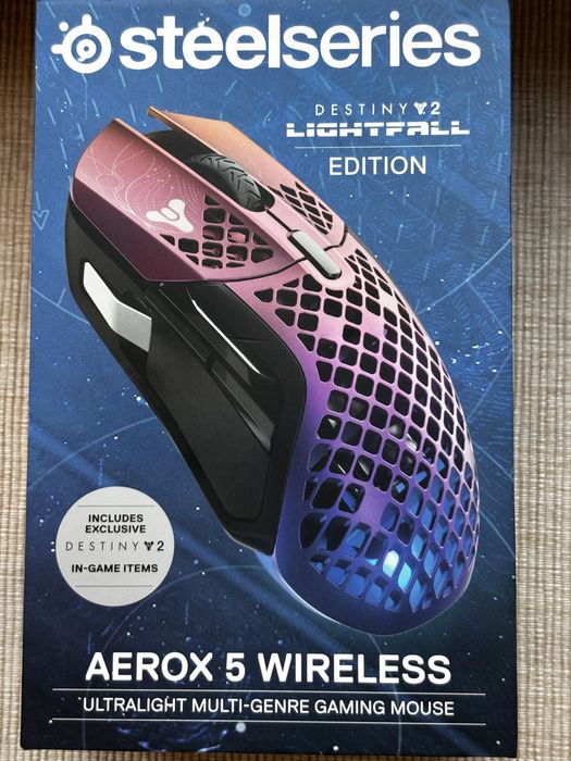 Mouse Gaming SteelSeries Aerox 5 Wireless Destiny 2 Lightfall Edition