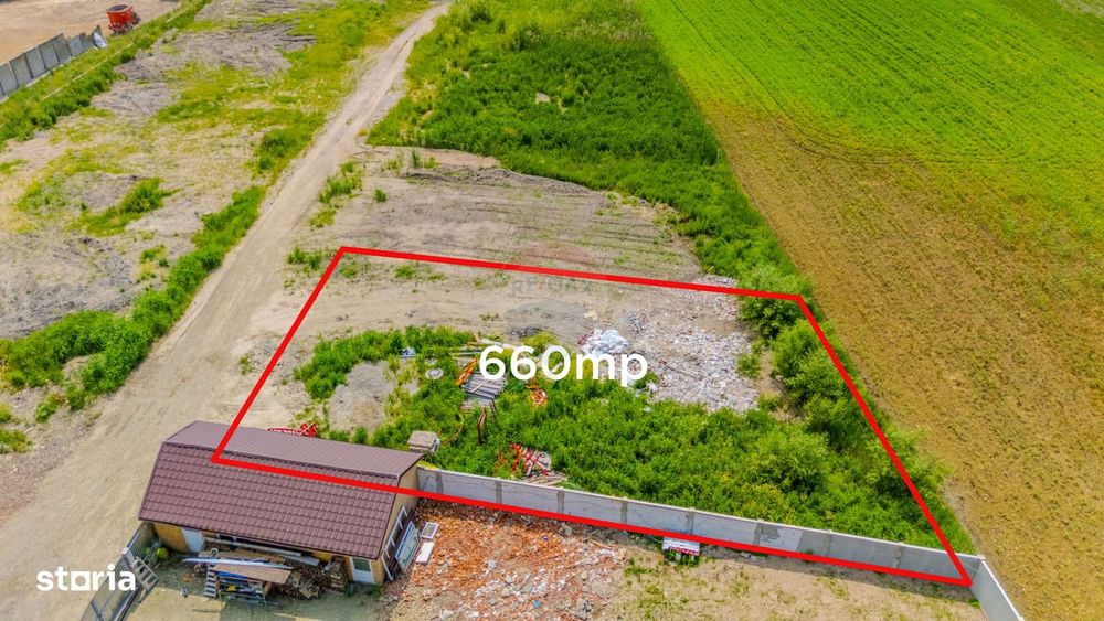 COMISION 0% Teren intravilan 660mp Brasov / Strada Fagurului- Stupini