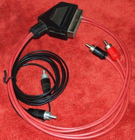 cablu audio-video SCART - 4 RCA