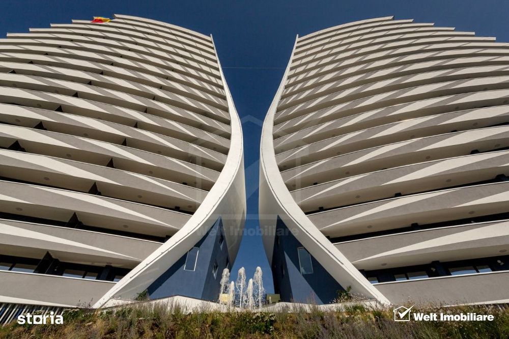 Lux panoramic in Wings: 3 terase, duplex + rooftop privat, Ultimele et