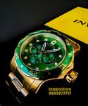 часовник INVICTA SCUBA Gold/Green 48 mm, Инвикта нов