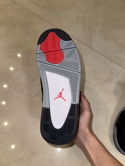 Jordan 4 black canvas