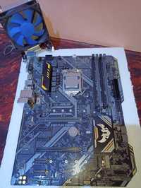 Intel core I5-8400 (6 ядра) + Asus TUF B360-Plus gaming (ATX) + кула