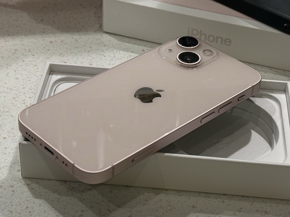 iPhone 13 Mini 128GB Pink  – Като НОВ, 100% Батерия.