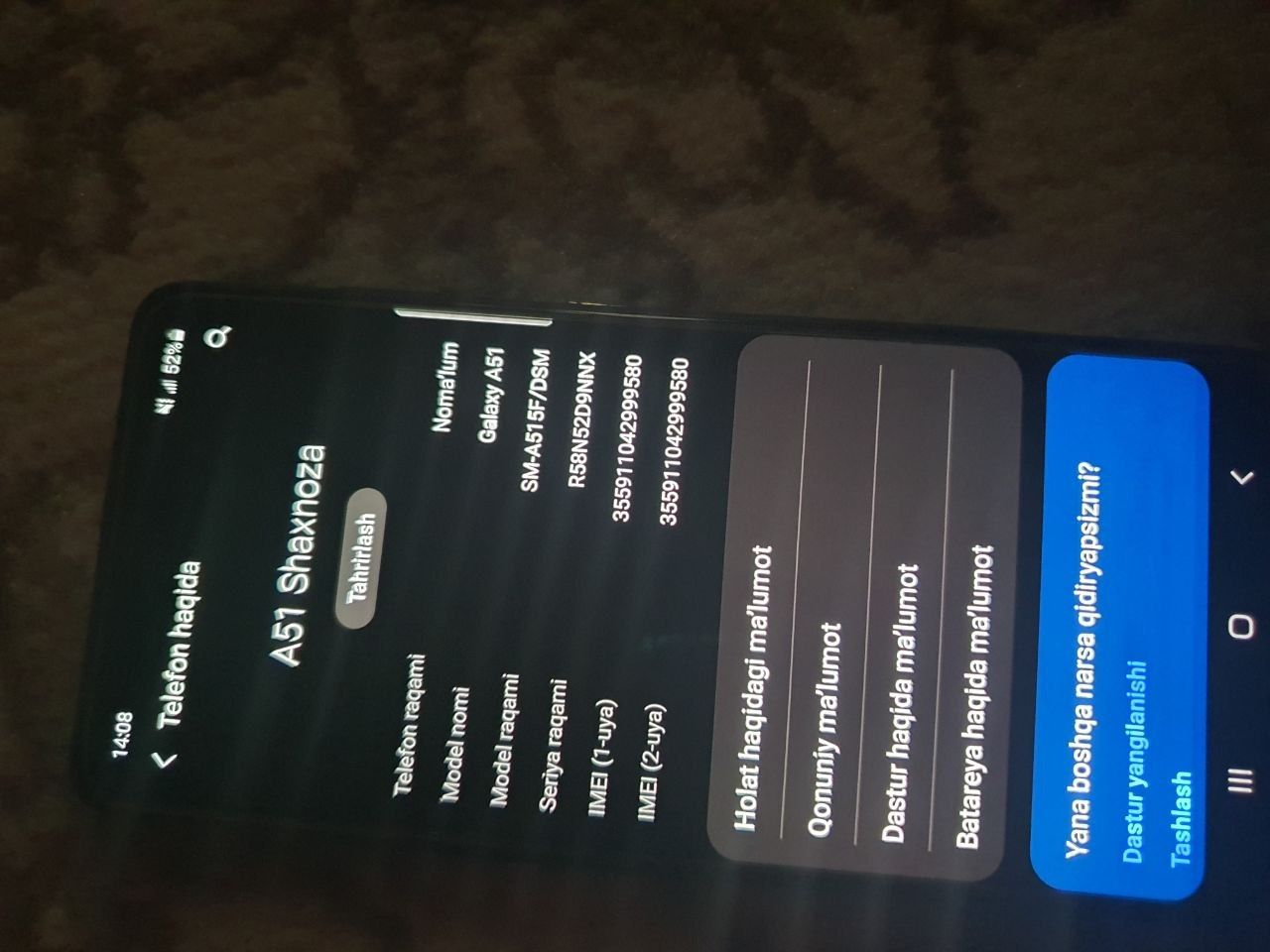 Samsung Galaxy A51