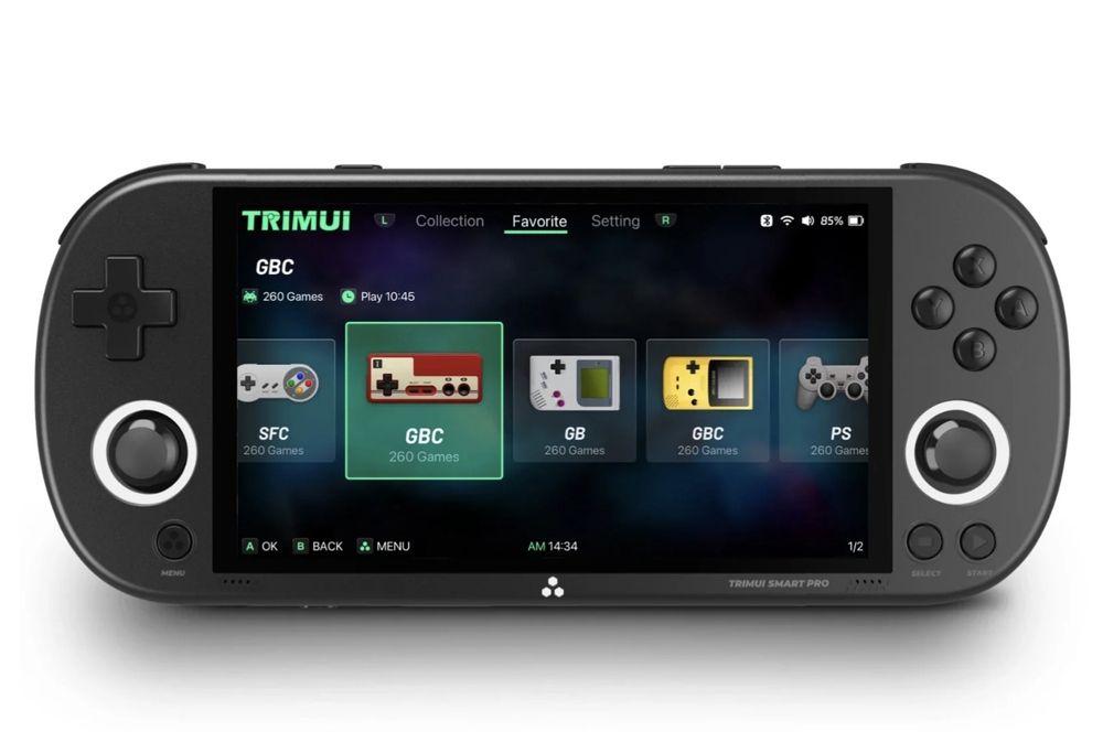 Trimui smart pro-висок клас игрална конзола