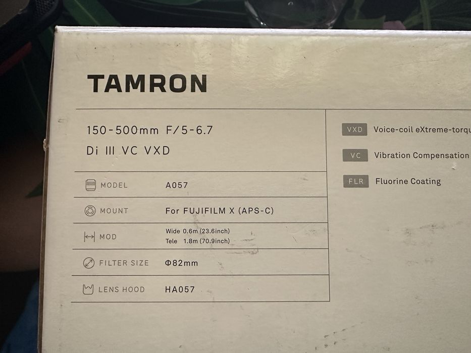 Tamron 150-500mm f/5-6.7 Di III VXD - Fujifilm X (НОВ!)