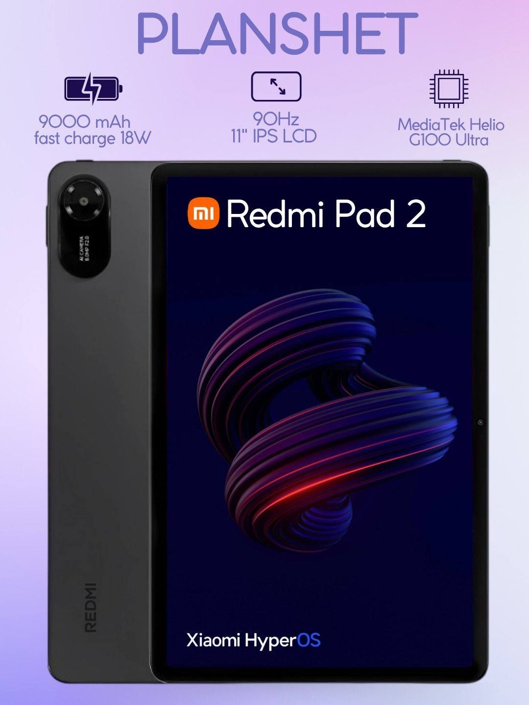 REDMi Pad 2 256gb Naqt va Nasiyaga