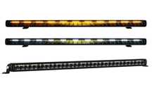 Led Bar Ledson cu pozitie Galbena si Alba + stroboscop Phoenix+ 32" 80cm