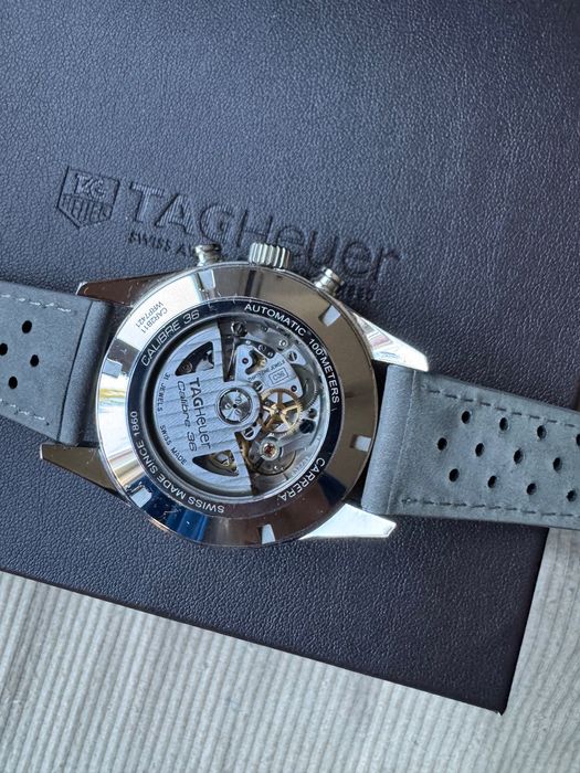 Tag Heuer Carrera Flyback cal.36 Zenith El Primero механизъм 43мм