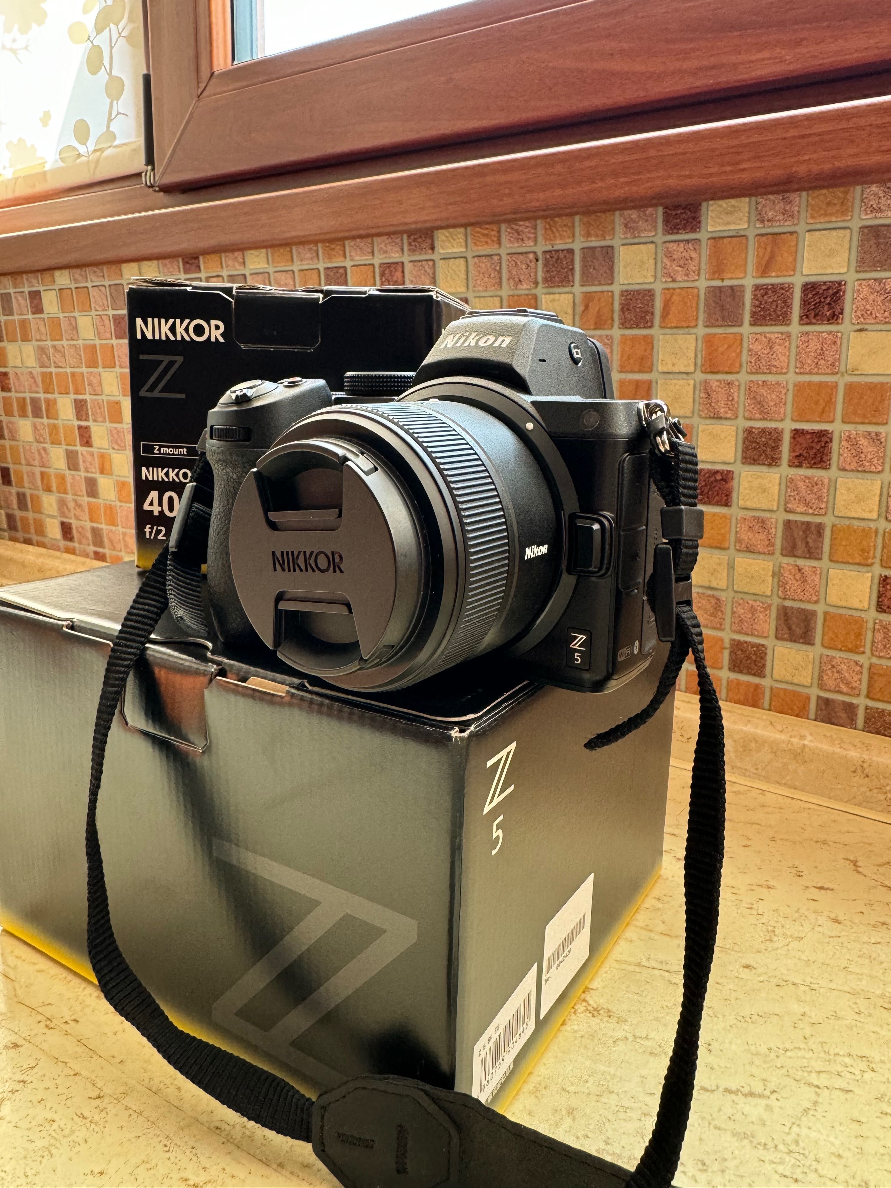 Фотоапарат Nikon Z5 + Nikkor z40mm f2.0 обектив
