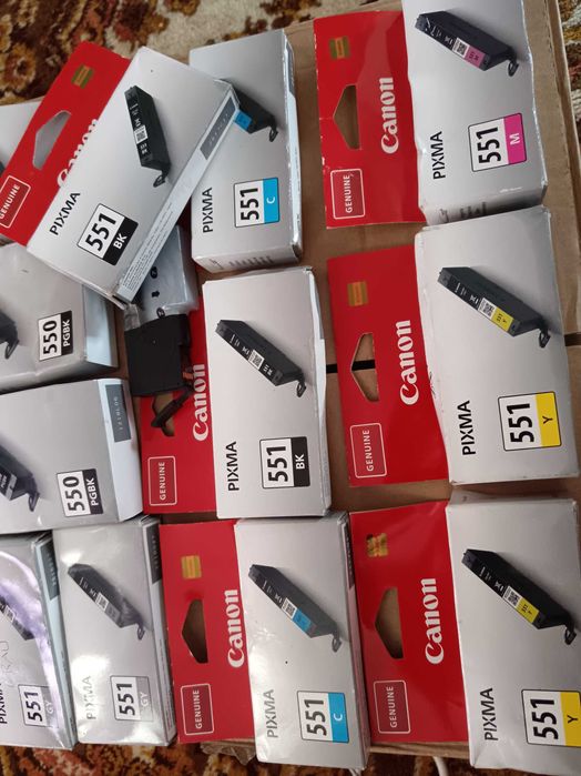 Toner genuine Canon Pixma 551 550 pgbk