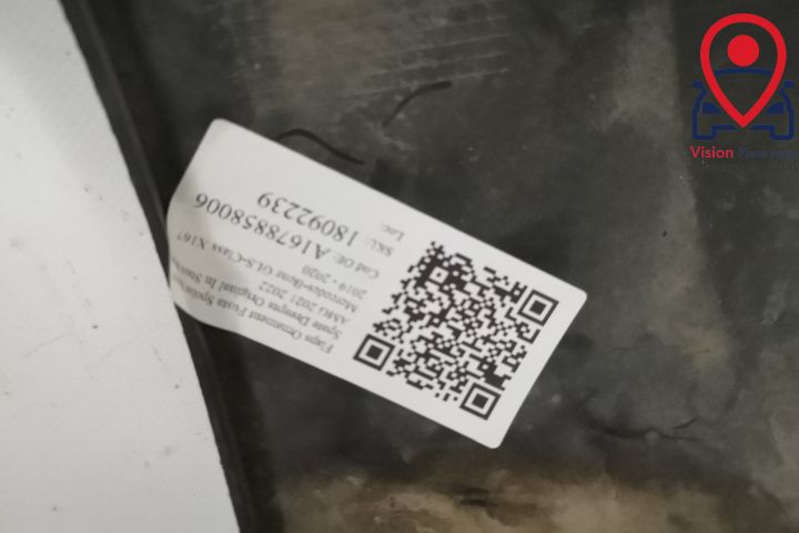 Флапс Орнамент Фуста Спойлер Задна Броня Дясна Оригинален В Добро Съст
