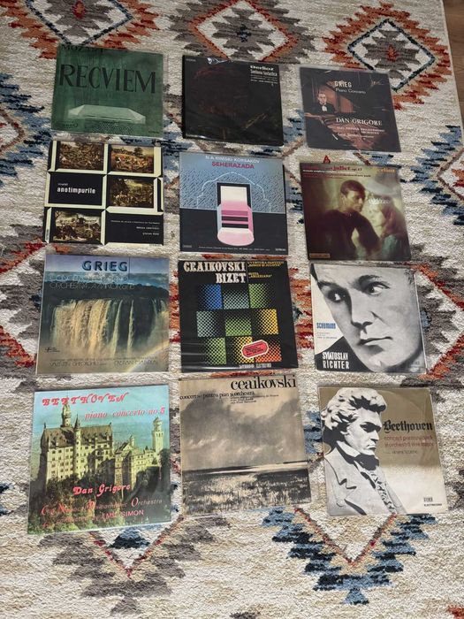 Pachet 12 discuri vinil muzică clasică