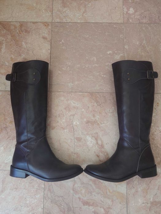 Дамски ботуши естествена кожа