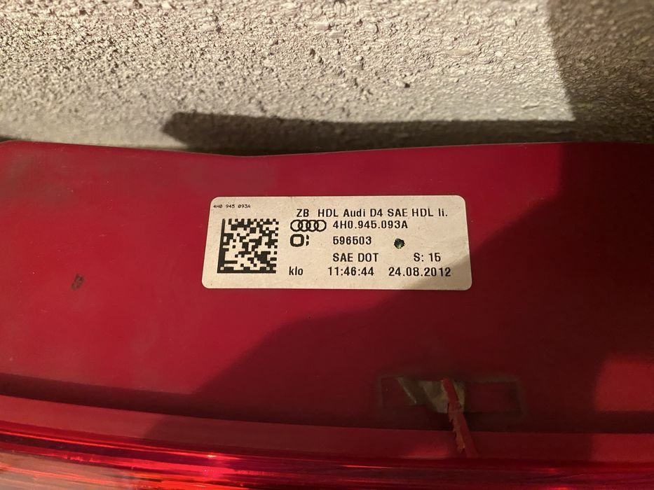 Стопове за AUDI A8 d4 2012г.