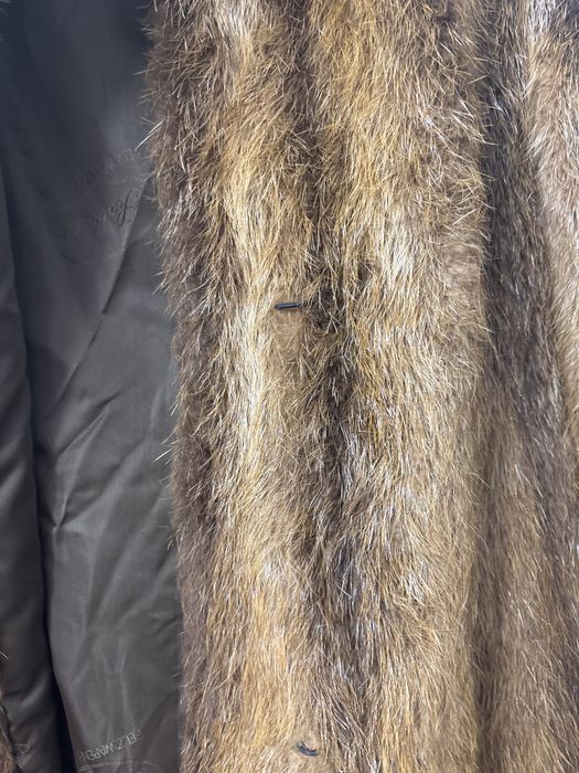 Haina  de lux din blana naturala vizon Viena