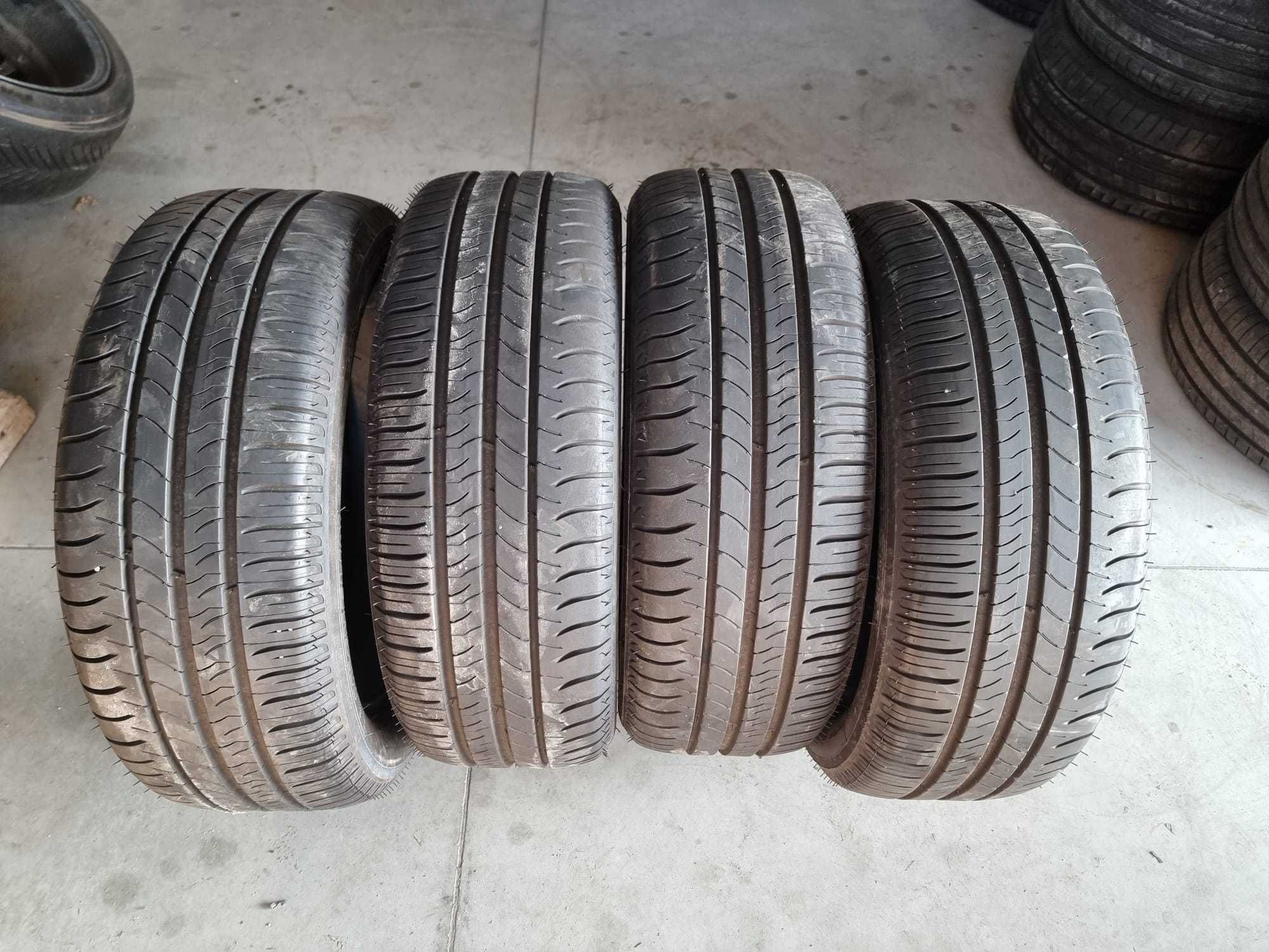 4 Anvelope VARA 195.55.16 "Michelin" [dot2020] ; stare foarte buna