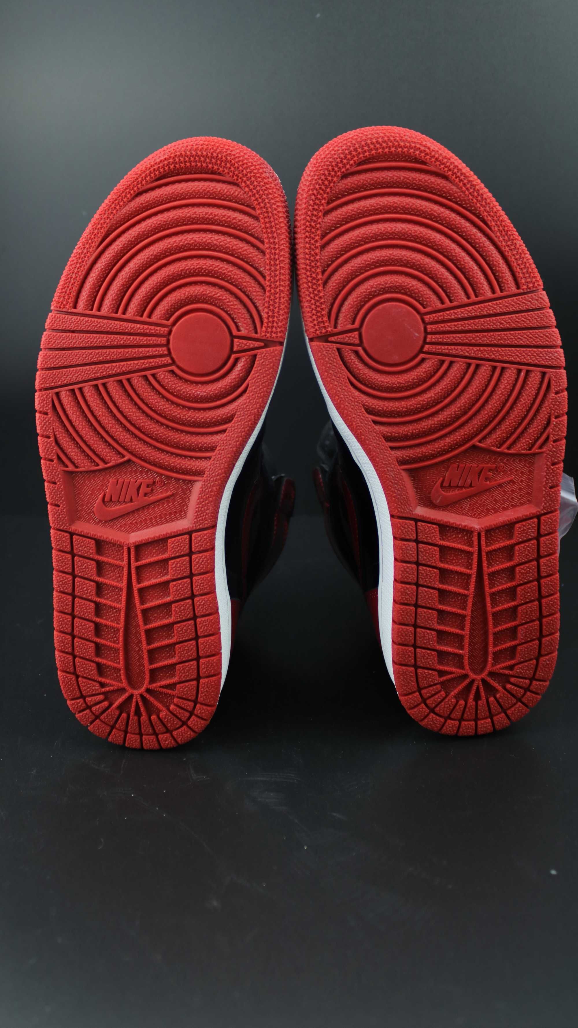 Air Jordan 1 Retro High OG Patent Bred (38; 40;) + CADOU