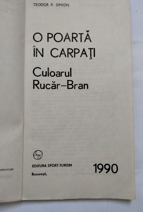 O poartă în Carpați din din 1990
