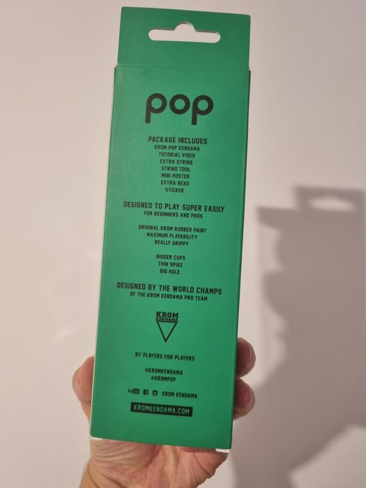 Krom Kendama Pop Verde