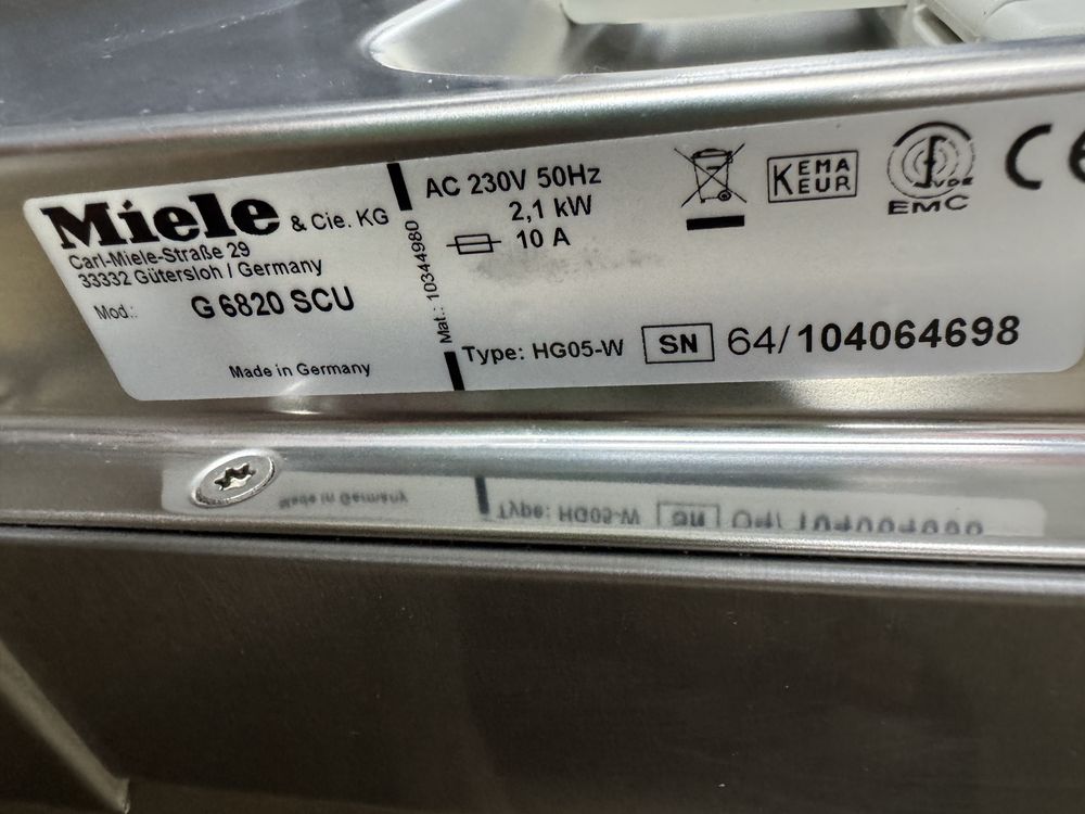 Miele Съдомиялна А+++ 20% инокс  автом.отв. Вратата Germany ГАРАНЦИЯ