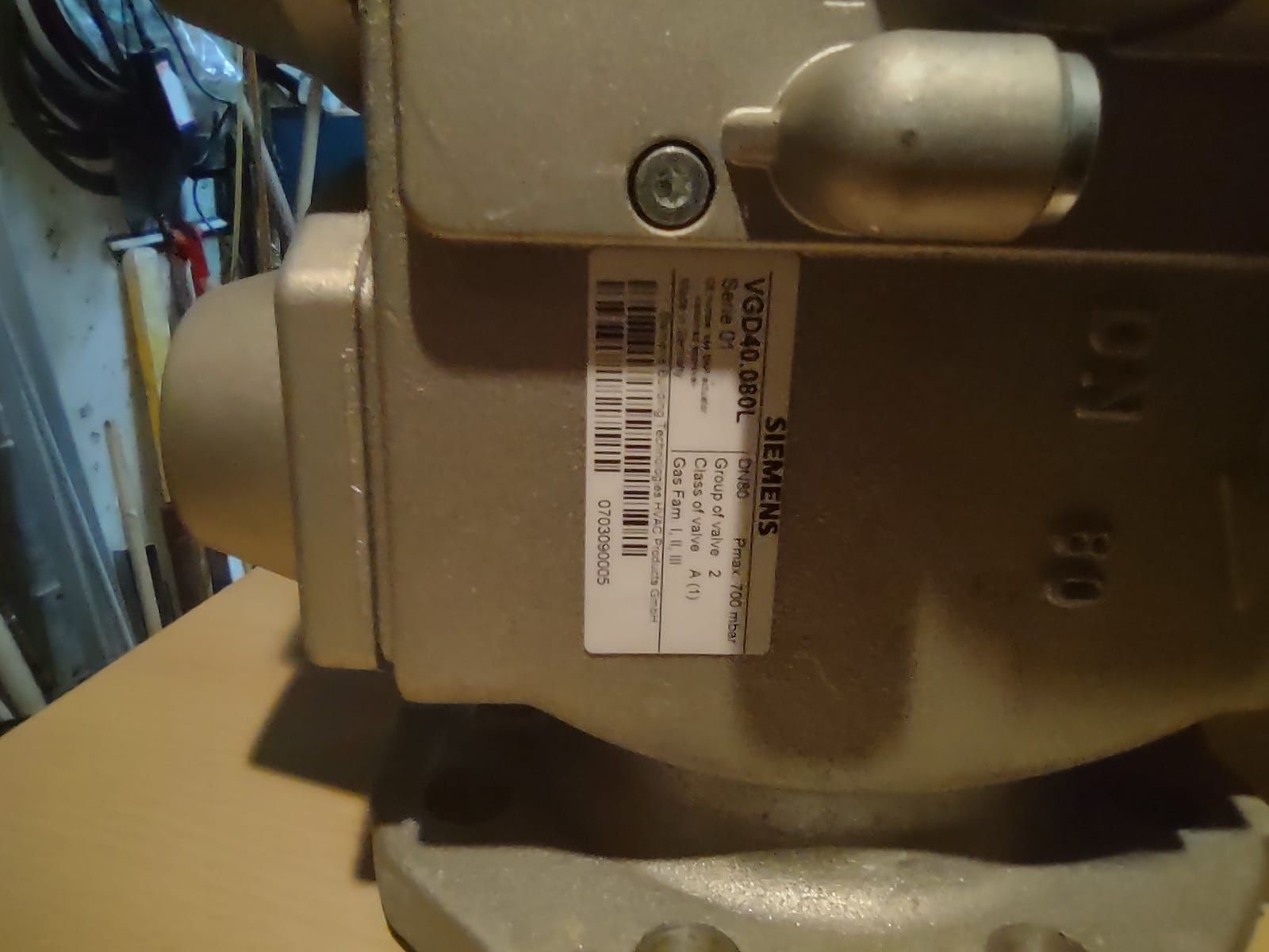 Vana gaz dubla Siemens VGD40.080L si skp15.000E2 si actuator SKP25.003