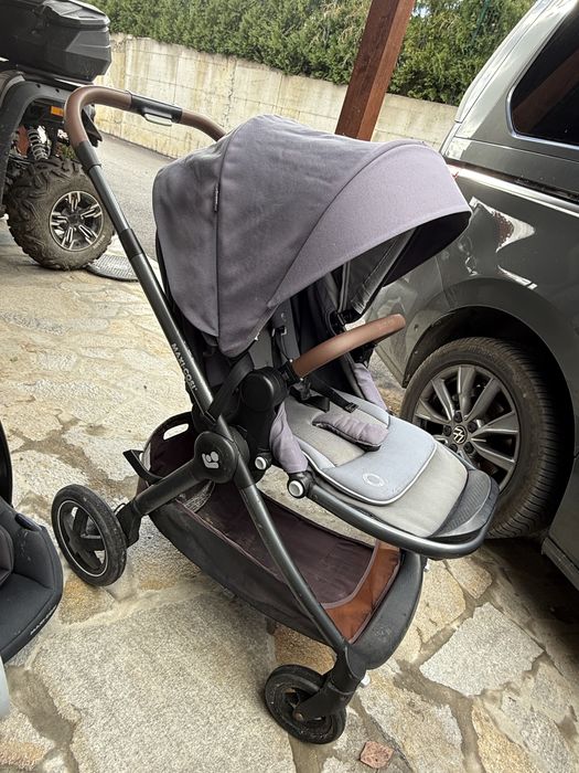 Количка Maxi Cosi Adorra 3 in 1, столче за кола, кош за новородено