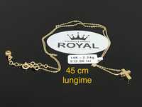 Bijuteria Royal CB : Lant aur 14k 2,24 grame