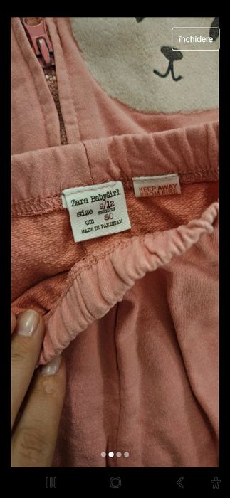 Trening fete, Zara