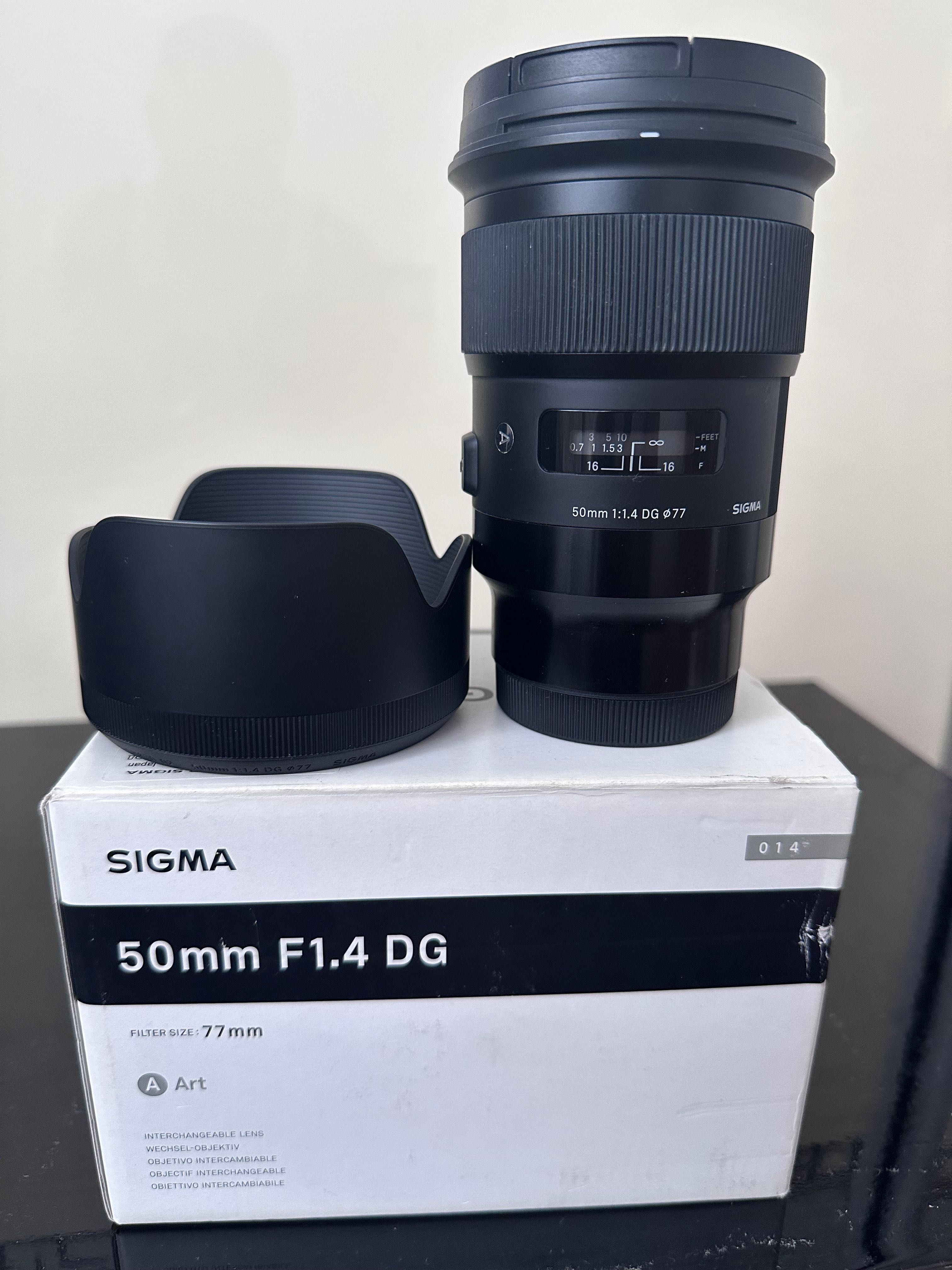 Обектив 50 mm f1.4 dg