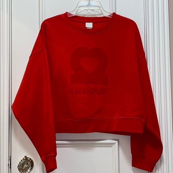 Bluza sport rosie h&m