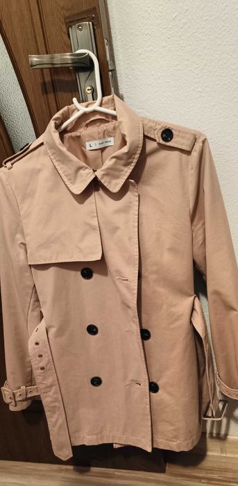 Trenci elegant roz dama,brand spaniol,măsura L-XL