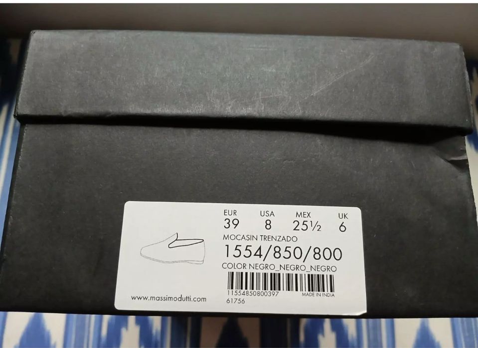 дамски обувки, размер 39 massimo dutti