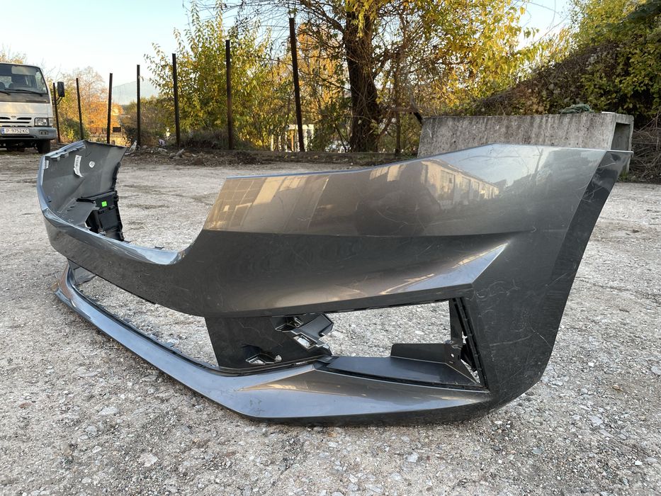 Предна броня за Шкода Фабиа Skoda Fabia 2021г-