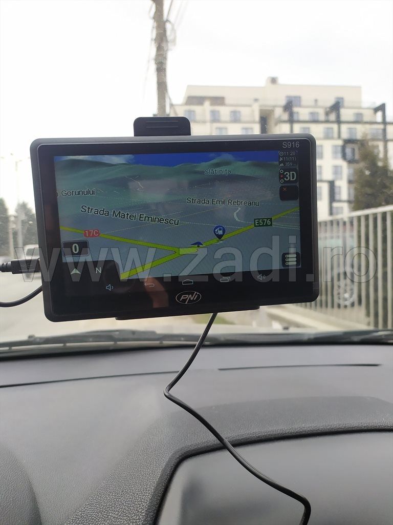 Gps cu android, ecran mare, camera DVR, HARTI toata europa