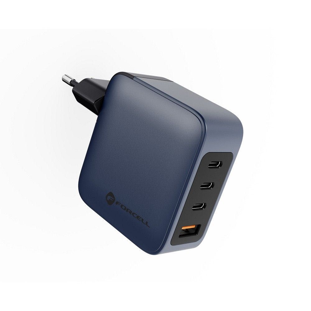 Зарядно Forcell  Charger с 3x USB-C/USB-A порт 100W с PD/Quick Charge