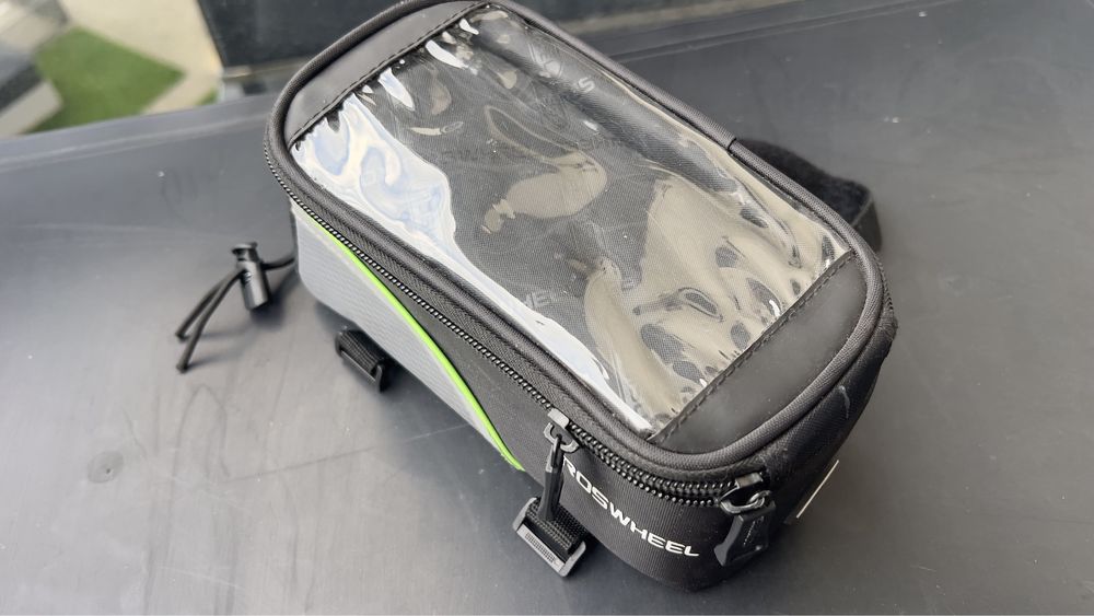 Geanta Bicicleta Roswheel cu Suport Telefon