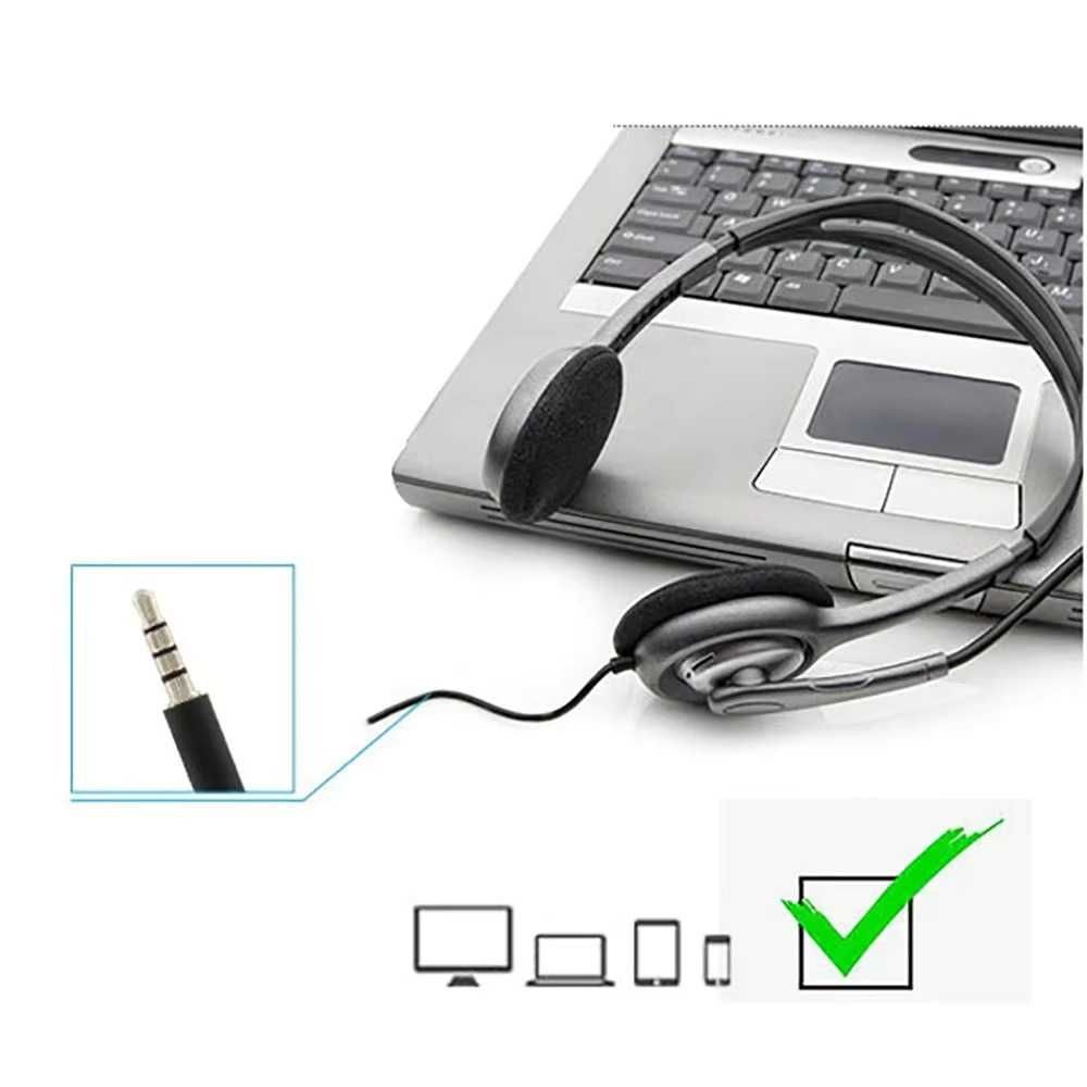 [НОВЫЕ] Наушники Logitech H111 Single Jack 3,5