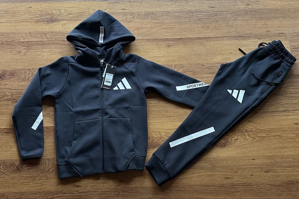 Детски,памучен,тъмно син екип Adidas