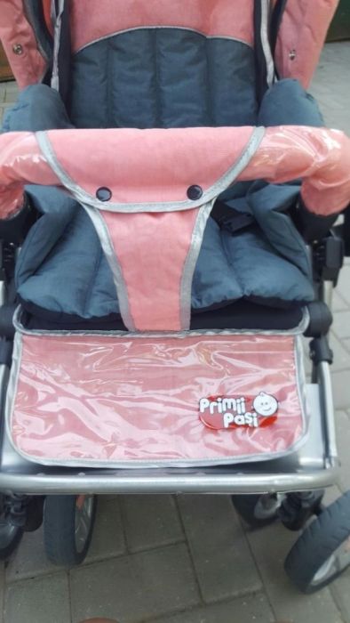 Carucior mâner reversibil Primii pasi, 0-3 ani