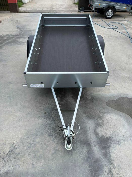 Remorca auto 200x108x27 mono ax 750 kg cu obloane