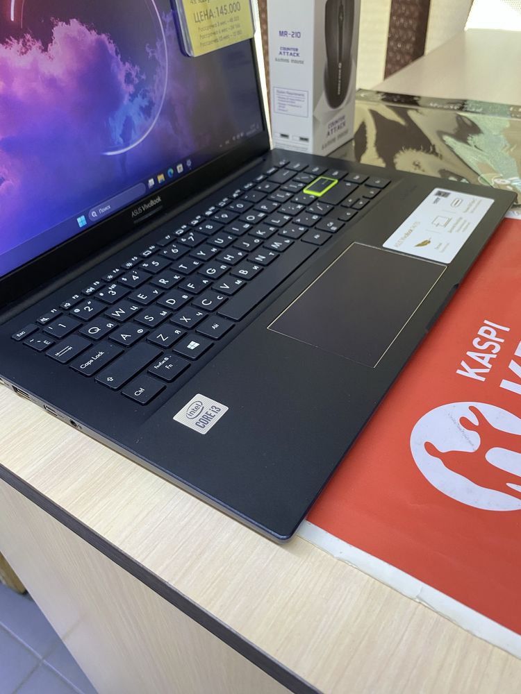 AsuaVivoBook Core i3-10 SSD 512гб Озу 8гб 4 Ядро